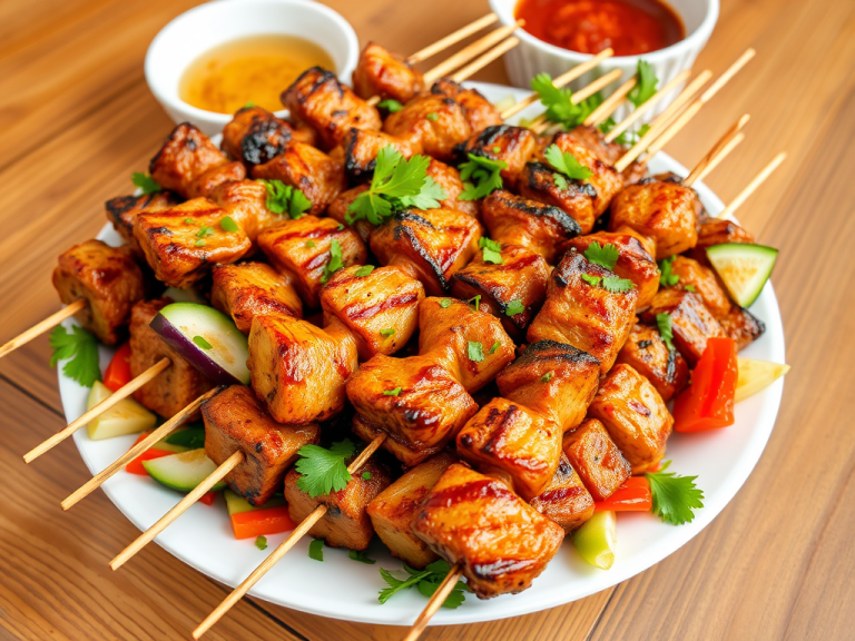 Pork skewer