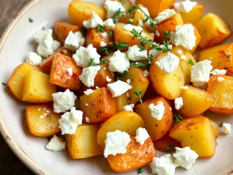 Baked potato and Feta