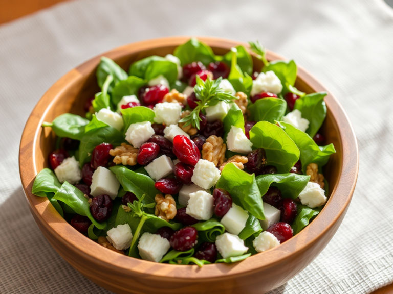 Cranberry and Feta Salad