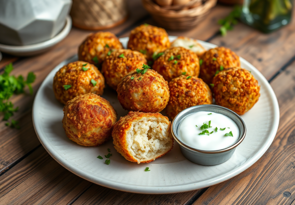 Greek Rice Balls