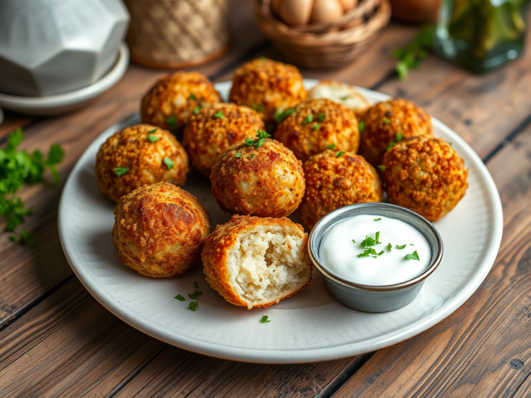 Greek Rice Balls