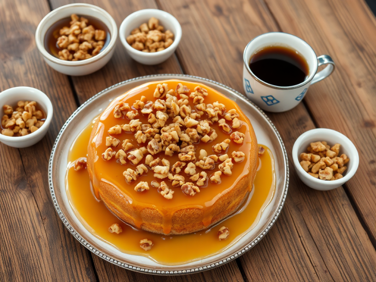 Honey and Walnut Dessert (2)
