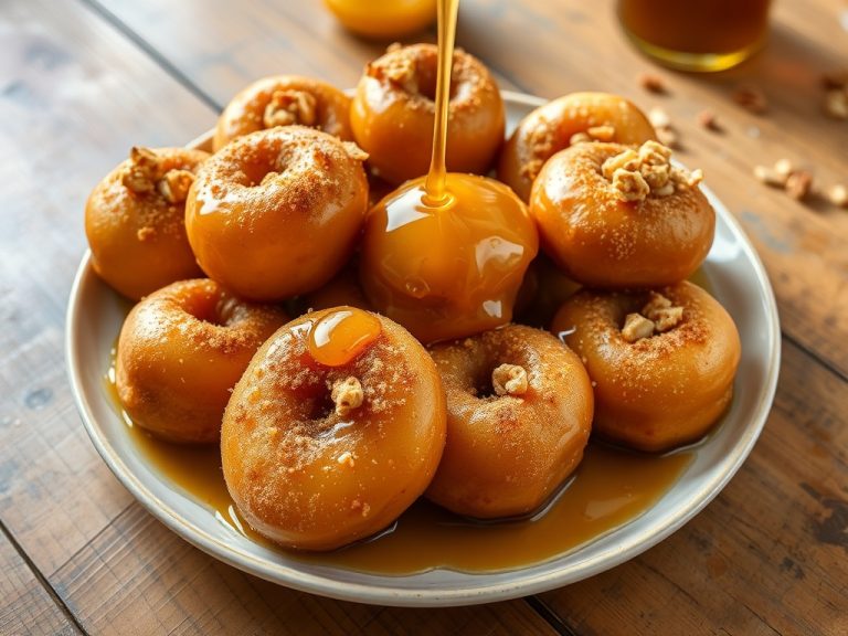 Honey-Dipped Donuts