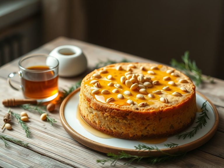 Nut and Honey Cake
