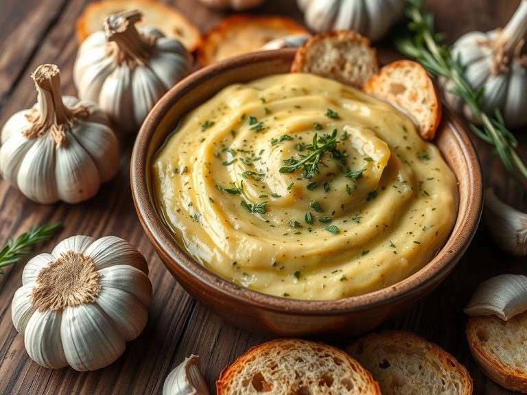 Roasted Garlic Spread