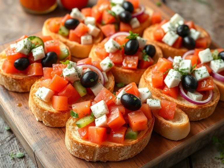 Bruschetta with Feta