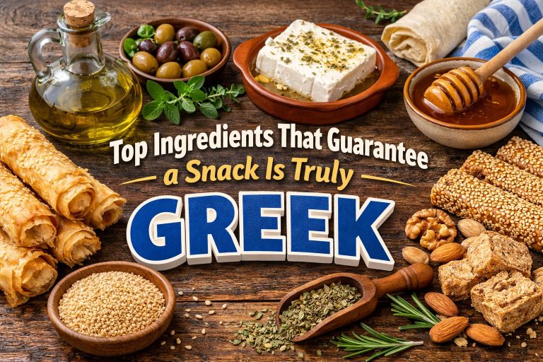 Greek Snacks ingredients