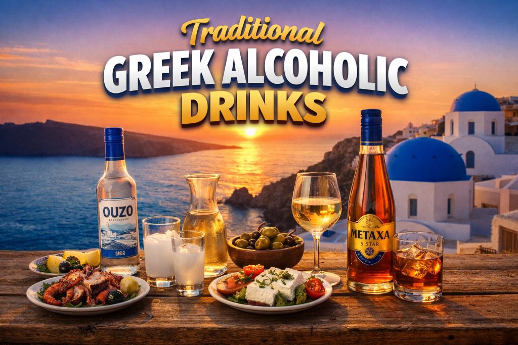 Traditional Greek Drinks
