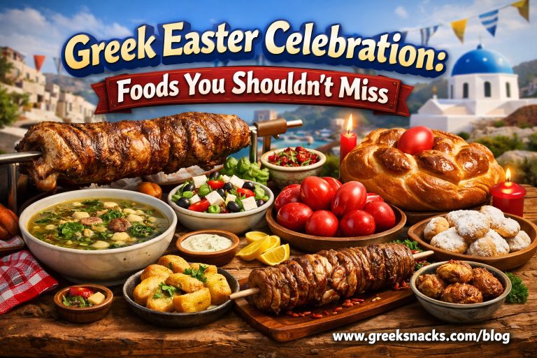 Greek Easter feast