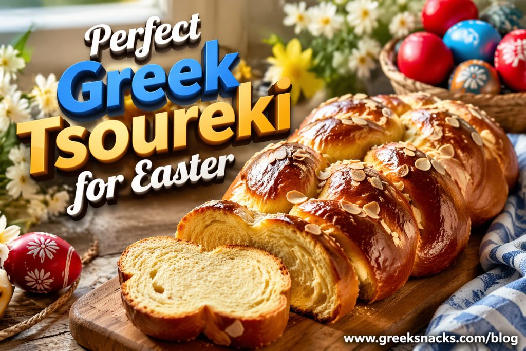 Perfect Greek Tsoureki for Easter