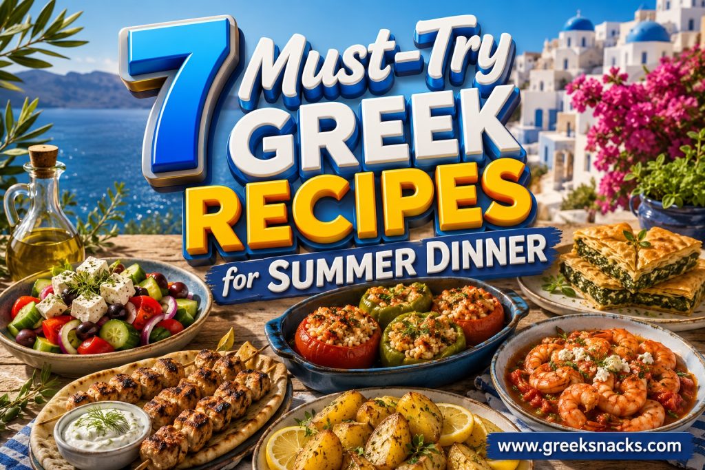7 Must-Try Greek Recipes for a Fresh Summer Dinner