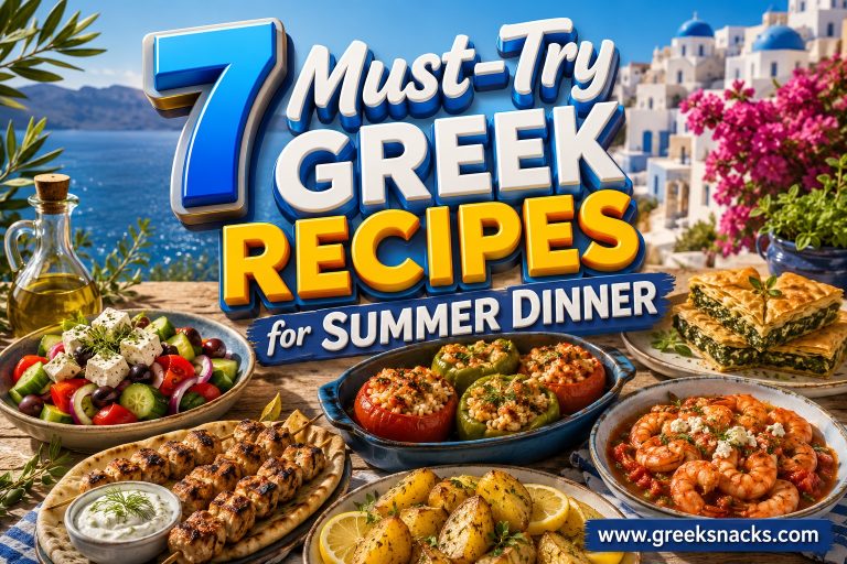 7 Must-Try Greek Recipes for a Fresh Summer Dinner