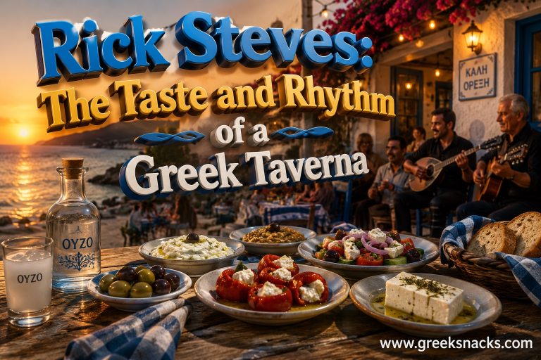 Rick Steves The Taste and Rhythm of a Greek Taverna