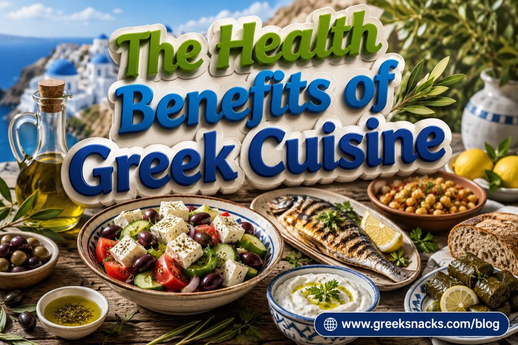 The Health Benefits of Greek cuisine